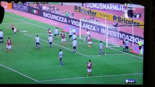 RomaLazio 20 SKY HD  GOL BALZARETTI  Highlights  All Goals  © Serie A 20132014 [upl. by Nipsirc]