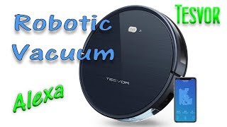 Tesvor Robot Vacuum Cleaner 🍀 2019 Robovac X500 ALEXA Compatible⭐ [upl. by Nob588]