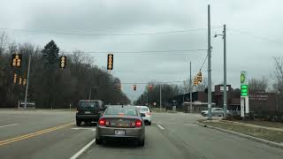 Driving to Southfield Michigan from Detroit Michigan January 2023 [upl. by Woodie]