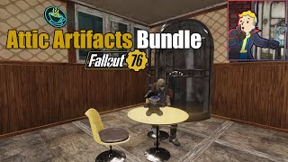 Attic Artifacts Bundle  Fallout 76 Showcase [upl. by Elmo432]