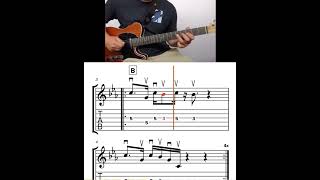 Cissy Strut  The Meters  Leo Nocentelli guitar part  TAB [upl. by Barboza]