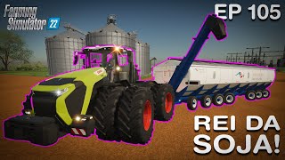 Rei da Soja  EP105  Muito Calcário Ano 9  Matopiba Map  Farming Simulator 22 [upl. by Lorine]