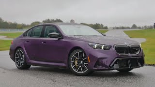 2025 BMW M5 Sedan  Techno Violet Metallic [upl. by Elleniad]