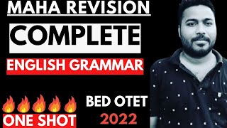 BED OTET CHT EXAM 2022 I ENGLISH FULL COVERAGE I ONE SHOT I BY LAXMIDHAR SIR ENGLISH FULL COVER [upl. by Ailuy562]