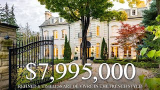 7995000  Refined amp timeless art de vivre in the French style [upl. by Aschim]