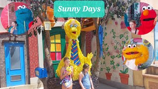 Our Day at Sesame Place Special Sesame Street Character Meet amp Greet Season Pass Holder Water Rides [upl. by Alistair]