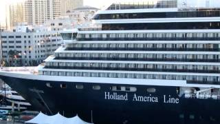 ms Oosterdam Holland America Line Da bij die molen  Willy Derby [upl. by Harbard]