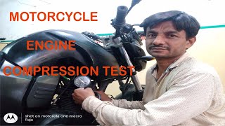 Compression Test Motorcycle Engine [upl. by Vikky]