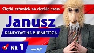 JANUSZ KANDYDUJE NA BURMISTRZA  Kabaret Czwarta Fala [upl. by Harewood]