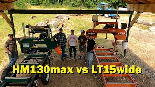 Woodland Mills vs Woodmizer sawmill comparison [upl. by Baten]