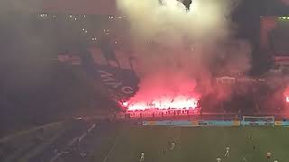 Hertha vs MagdeburgPyro Magdeburg [upl. by Karon535]