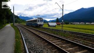 Die Zugspitzbahn bei GarmischPartenkirchen [upl. by Trudie]