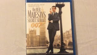 On Her Majestys Secret Service 1969  Blu Ray Review and Unboxing [upl. by Aihsenad545]