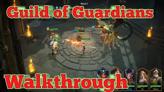 Guild Of Guardians Mobile Gameplay Walkthrough [upl. by Earehs571]