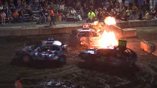 Shenandoah County Fair Youth Compact Demo Derby 2024 [upl. by Jary51]