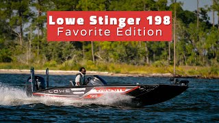 Lowe Bass Boats Stinger 198 Favorite Edition [upl. by Petersen]