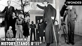 Robert Wadlow Is The Tallest Man In The World Standing 7 Feet Tall At Age 12 [upl. by Giselbert]