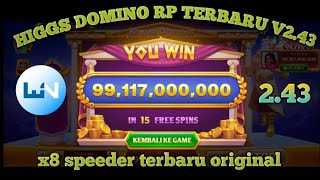 TERBARU ORIGINAL ‼️ Apk Mod Higgs Domino Rp Terbaru V243 X8 Speeder [upl. by Alamac]