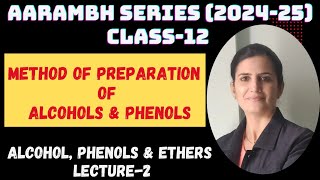 Alcohol Phenols and Ether L2 Class XII [upl. by Anihpled465]