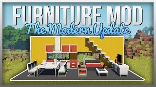 ✔️ MrCrayfishs Furniture Mod The Modern Update Showcase [upl. by Ravid]