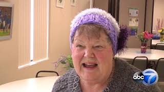 Seniors craft hats for cancer patients [upl. by Carleen]