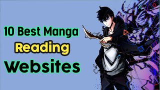 10 BEST MANGA READING WEBSITES [upl. by Yelekalb]