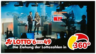 Die Ziehung der Lottozahlen vom 15032023 in 360 Grad [upl. by Regan]