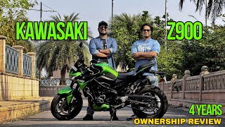 Kawasaki Z900 After 4 Years Ownership Review Service cost And Running Cost  Worth Buying in 2024 [upl. by Aihsem]