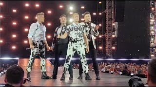 Westlife Aviva Dublin Ireland Live  Intro  Starlight 8072022 4k [upl. by Longan51]