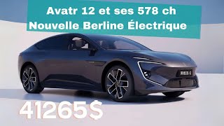 Avatr 12 à 41Kla Berline Électrique de Changan Huawei CATL Révolutionne [upl. by Annahc]