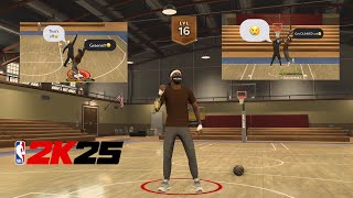 NBA 2K25 current gen 610 PF inside the arc threat DEMIGOD toying with randoms on the 1v1 court📫🔒 [upl. by Phelan]