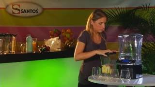 Santos Silent Bar Blender 62A Product Demo DN638 [upl. by Yelkao]