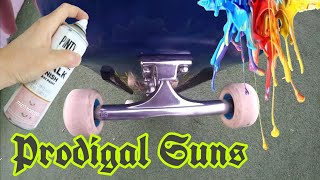 Skate projects  Painting skateboard trucks Is it worth the time [upl. by Winchell]