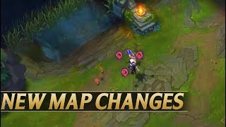 NEW SUMMONERS RIFT MAP CHANGES amp BARON PIT GONE  League of Legend [upl. by Thurmann]