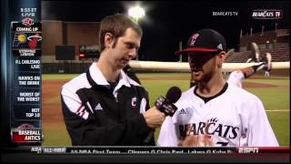 Bearcats Baseball Shenanigans Garners National Attention [upl. by Esilehs]