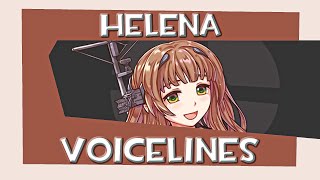 All Helena Voicelines Kancolle [upl. by Priscilla]