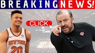 🟠 REVEALED NOW NY KNICKS NEWS TODAY  KNICKS RUMORS AND NEWS  KNICKS NBA TODAY knicksnewsnow [upl. by Appledorf]