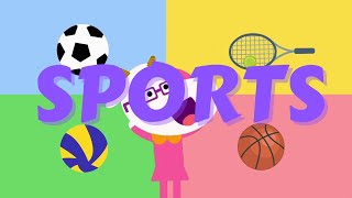 I Am Good at Sports♫  Sports Song  Wormhole Learning [upl. by Ewolram]