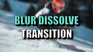 Blur Dissolve Transition  VSDC Transition Effects  VSDC Video Editor Tutorial [upl. by Arym]