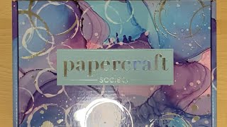 Unboxing Papercraft Society Box 55  Pretty Gets Gritty CraftStashcoukTV [upl. by Giulietta]