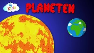 Planeten des Sonnensystems lernen für Kinder und Kleinkinder durch vorsprechen auf deutsch [upl. by Austina]