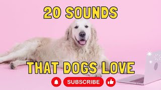 20 Sounds that Dogs Love [upl. by Bosch98]