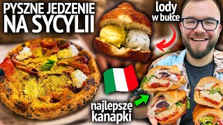 SYCYLIA WSCHODNIA  PYSZNE JEDZENIE na Sycylii Taormina Syrakuzy Katania i Noto GASTRO VLOG 506 [upl. by Eicam]