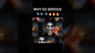 WHY SO SERIOUS 🗣️🗣️ 🗣️🔥🔥🔥 joker beatbox meme [upl. by Tabb]