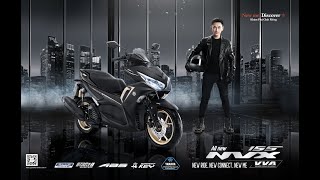 YAMAHA NVX 155 VVA HOÀN TOÀN MỚI New Ride New Connect New Me [upl. by Winterbottom438]