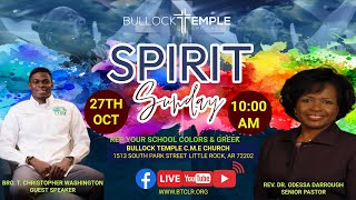 Bullock Temple CME  Sunday Worship  LIVE  quotPermission to Let it Goquot  Exodus 31920 [upl. by Gen]