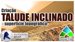 Revit 2015  Criando Talude Inclinado Superfície Topográfica [upl. by Imuyam]