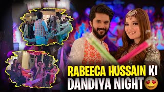 RABEECA HUSSAIN KI DANDIYA NIGHT 🥳😍 SUB KHUSHI SE PAGAL HOGAYE 🕺 [upl. by Melar706]