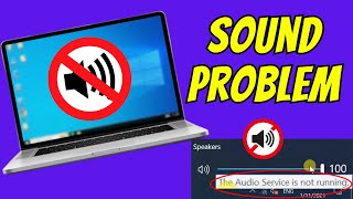 How to Fix Sound Problem in Windows 10 [upl. by Drooff]