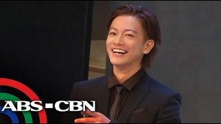 TV Patrol Rurouni Kenshin stars overwhelmed by Filipino fans passion [upl. by Brice125]